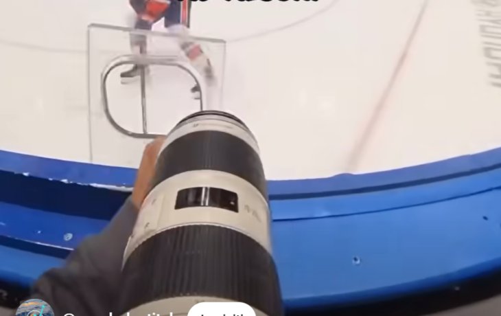 cameraman hockey